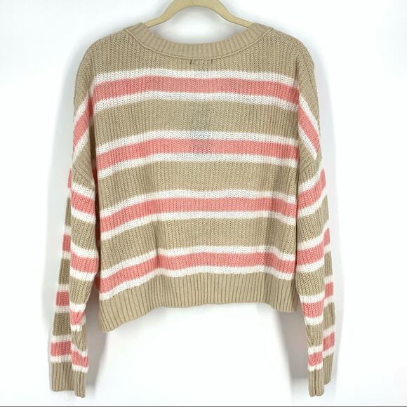 Wild Fable Cotton Knit Blend Pullover Sweater Large - Picture 2 of 5